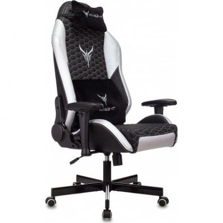 Кресло компьютерное Бюрократ Knight Neon черный/серебряный
Кресло компьютерное Бюрократ Knight Neon черный/серебряный