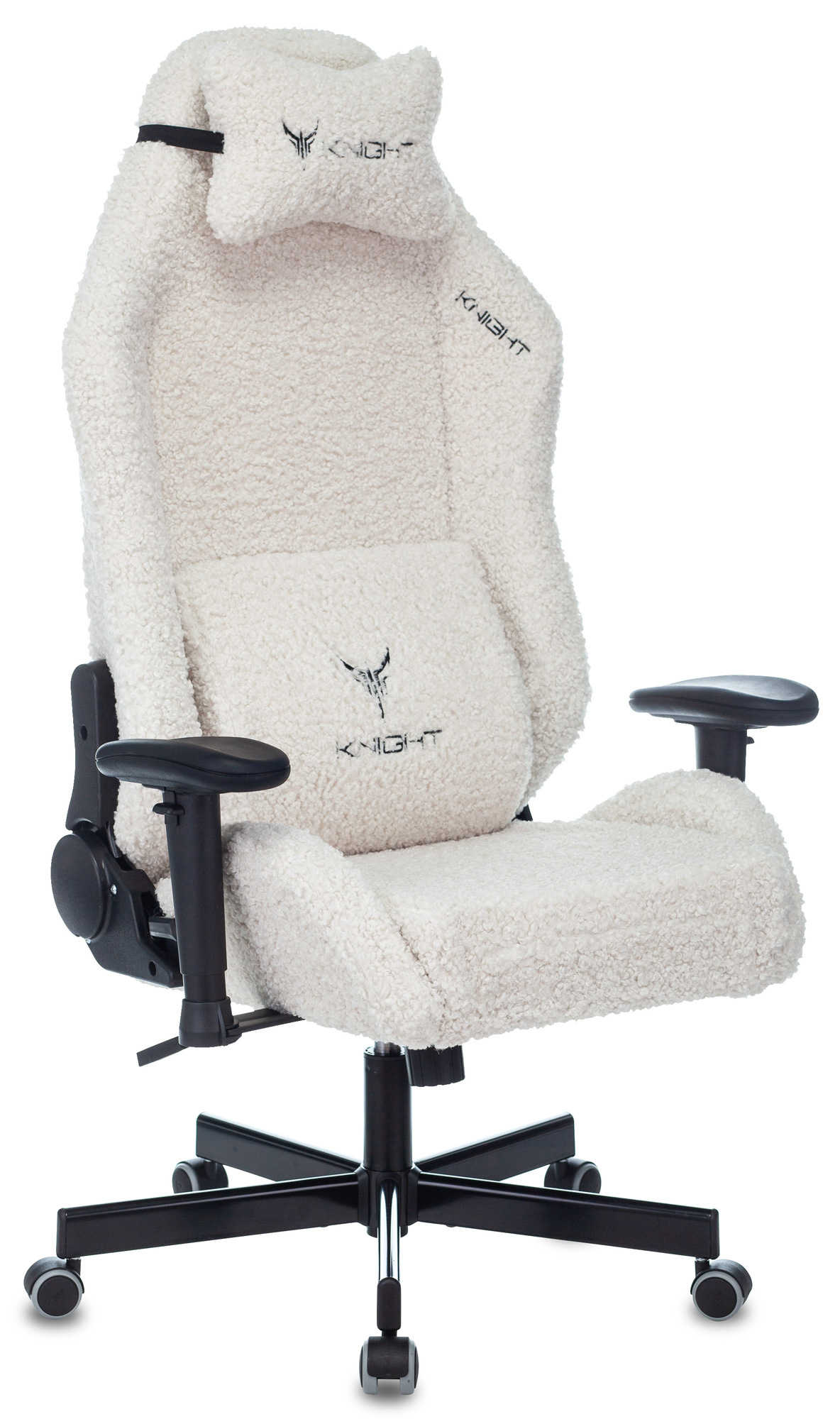 Кресло компьютерное Бюрократ Knight T1 молочный
Кресло компьютерное Бюрократ Knight T1 молочный