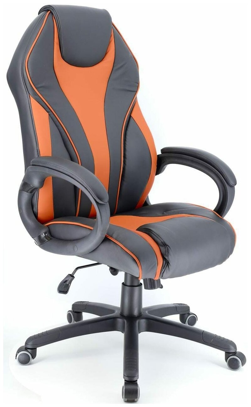 Компьютерное кресло Everprof Wing чёрно-оранжевое
Компьютерное кресло Everprof Wing чёрно-оранжевое