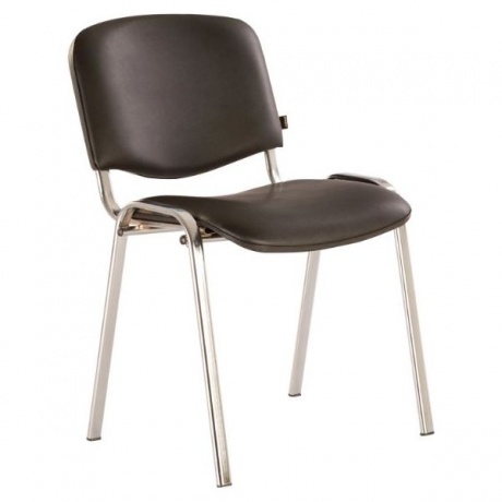 531424, Стул для персонала и посетителей BRABIX "Iso CF-001", хромированный каркас, кожзам черный, 531424
531424, Стул для персонала и посетителей BRABIX "Iso CF-001", хромированный каркас, кожзам черный, 531424