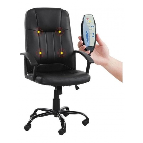 Кресло офисное BRABIX "Device MS-002", 4 массажных модуля, экокожа, черное, 532520
Кресло офисное BRABIX "Device MS-002", 4 массажных модуля, экокожа, черное, 532520