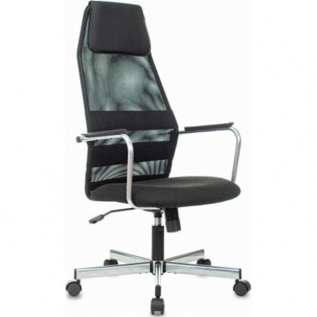 Кресло Бюрократ KB-5M черный TW-01 3C11 сетка/ткань с подголов. крестов. металл хром
Кресло Бюрократ KB-5M черный TW-01 3C11 сетка/ткань с подголов. крестов. металл хром