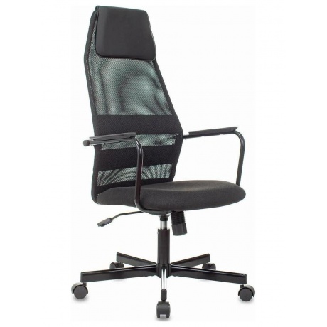 Кресло Бюрократ KB-5M черный TW-01 3C11 сетка/ткань с подголов. крестов. металл черный
Кресло Бюрократ KB-5M черный TW-01 3C11 сетка/ткань с подголов. крестов. металл черный