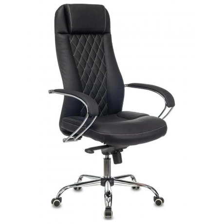 Кресло руководителя Бюрократ CH-609SL/ECO черный эко.кожа крестов. металл хром
Кресло руководителя Бюрократ CH-609SL/ECO черный эко.кожа крестов. металл хром