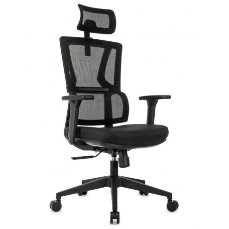 Кресло руководителя Бюрократ MC-711N-H черный, сетка/ткань, с подголов. крестов. пластик
Кресло руководителя Бюрократ MC-711N-H черный, сетка/ткань, с подголов. крестов. пластик