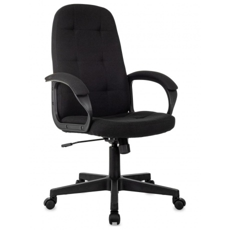 Кресло руководителя Бюрократ CH 002 Fabric черный Light-20 крестов. пластик
Кресло руководителя Бюрократ CH 002 Fabric черный Light-20 крестов. пластик