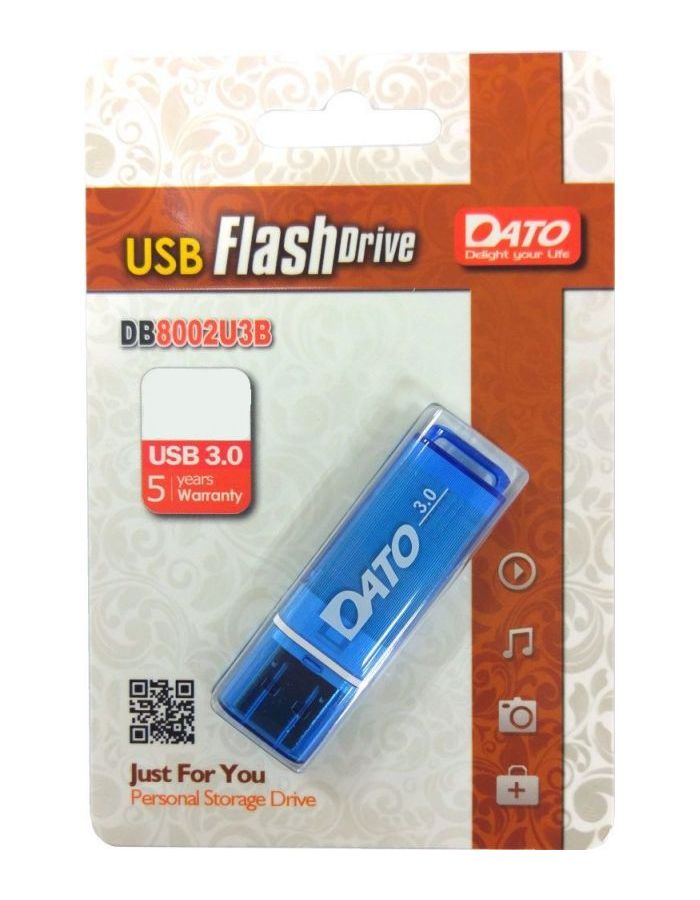 Флешка Dato 32Gb DB8002U3 (DB8002U3B-32G) USB3.0 синий
Флешка Dato 32Gb DB8002U3 (DB8002U3B-32G) USB3.0 синий