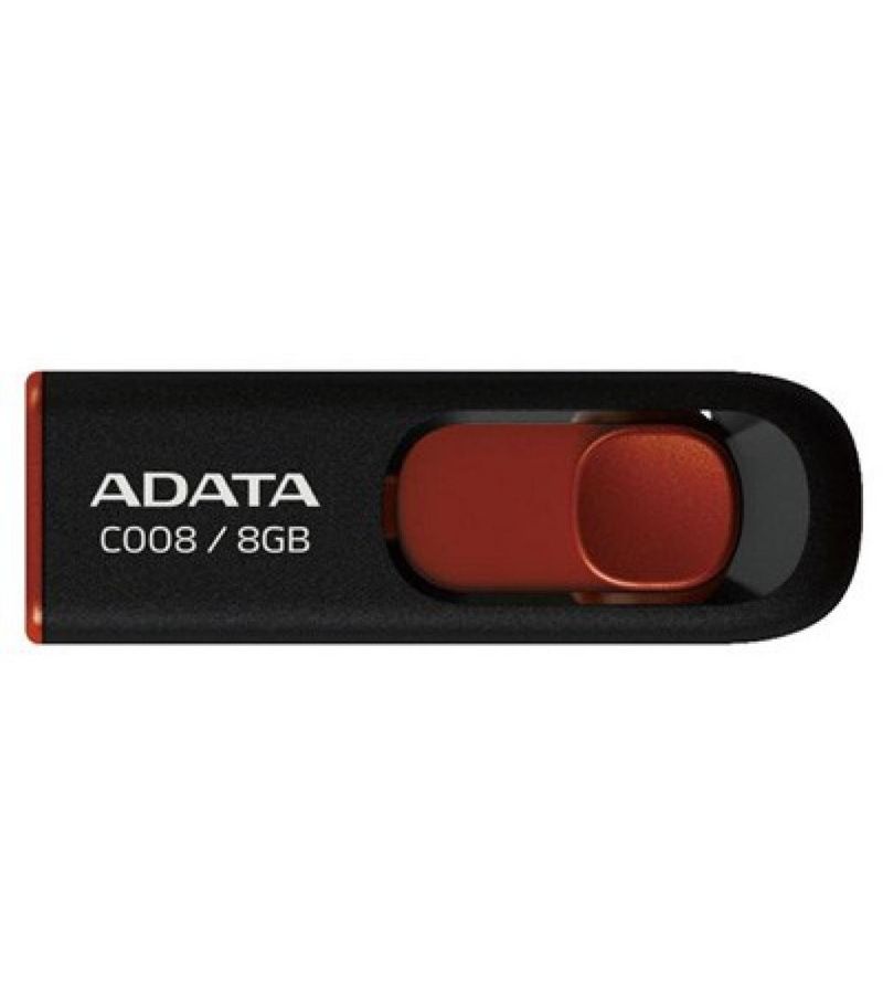 Флешка A-Data 8Gb C008 (AC008-8G-RKD) USB2.0 Black/Red
Флешка A-Data 8Gb C008 (AC008-8G-RKD) USB2.0 Black/Red