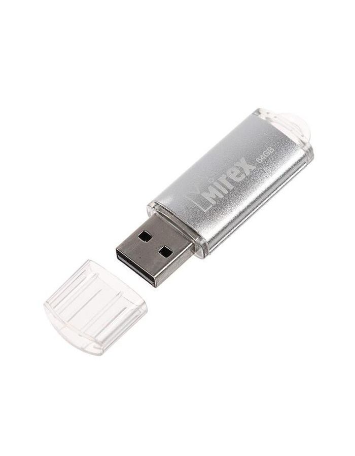 Флешка Mirex UNIT (64Gb) Silver
Флешка Mirex UNIT (64Gb) Silver