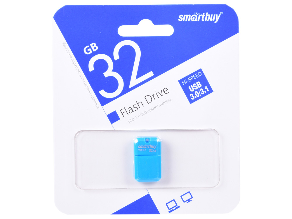 Флешка SmartBuy 32Gb Art blue USB 3.0
Флешка SmartBuy 32Gb Art blue USB 3.0