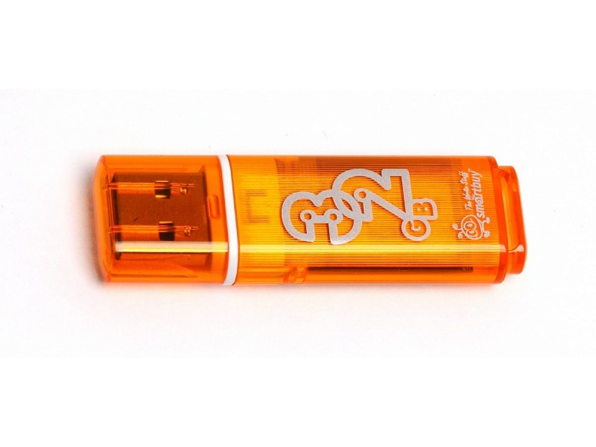 Флешка SmartBuy 32Gb Glossy orange USB 2.0
Флешка SmartBuy 32Gb Glossy orange USB 2.0