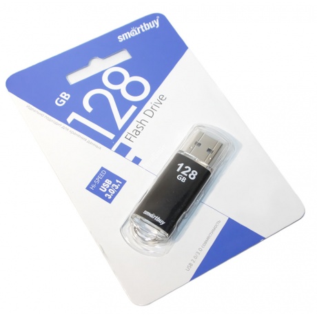 Флешка SmartBuy 128Gb V-Cut black USB 3.0
Флешка SmartBuy 128Gb V-Cut black USB 3.0