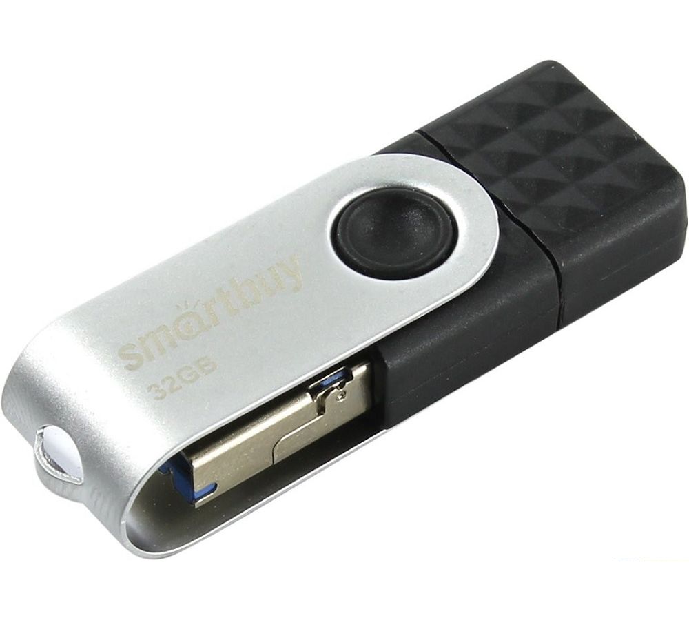 Флешка SmartBuy Trio 16GB (SB16GBTRIO)
Флешка SmartBuy Trio 16GB (SB16GBTRIO)