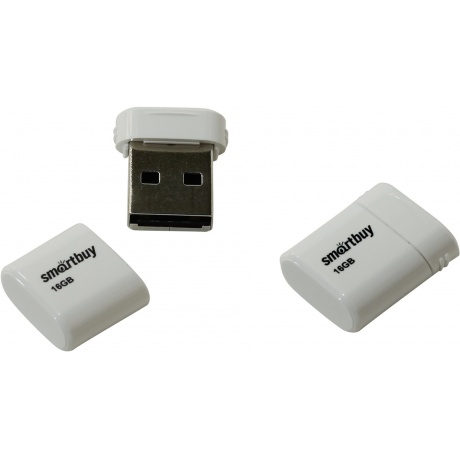 Флешка SmartBuy Lara 16GB White (SB16GBLARA-W)
Флешка SmartBuy Lara 16GB White (SB16GBLARA-W)
