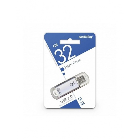 Флешка SmartBuy V-Cut 32GB Silver (SB32GBVC-S)
Флешка SmartBuy V-Cut 32GB Silver (SB32GBVC-S)
