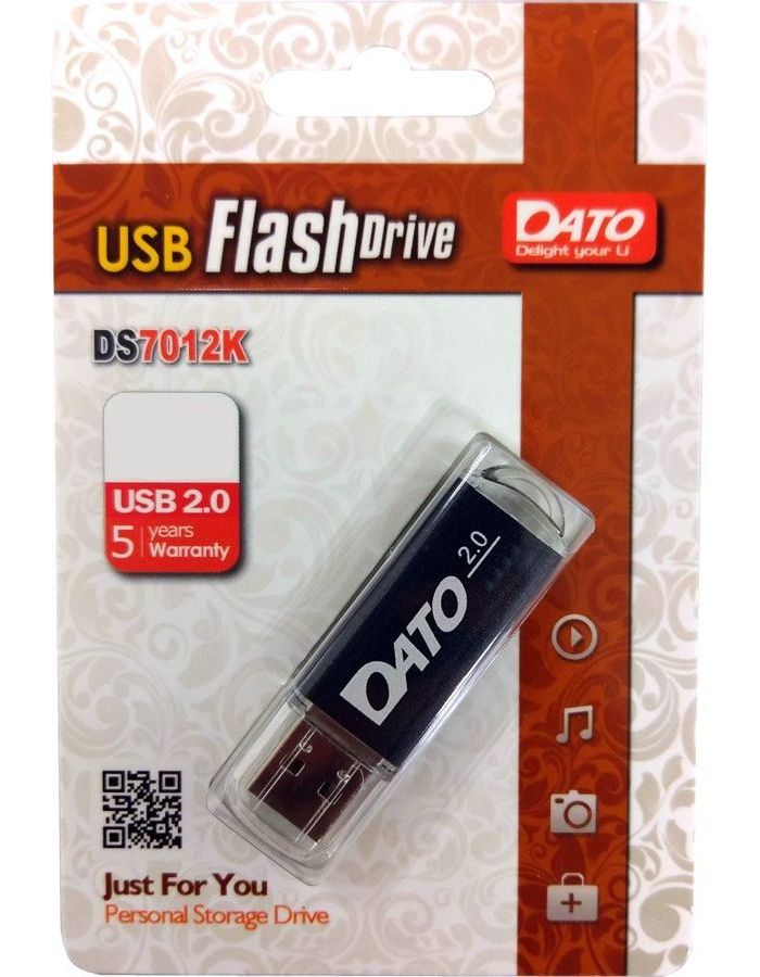 Флешка Dato 64Gb DS7012 DS7012K-64G USB2.0 черный
Флешка Dato 64Gb DS7012 DS7012K-64G USB2.0 черный