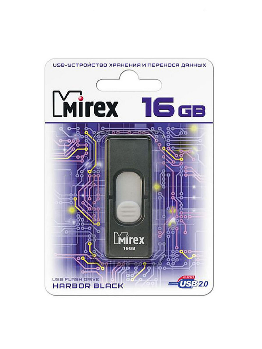 Флешка MIREX HARBOR (16 Gb) BLACK
Флешка MIREX HARBOR (16 Gb) BLACK