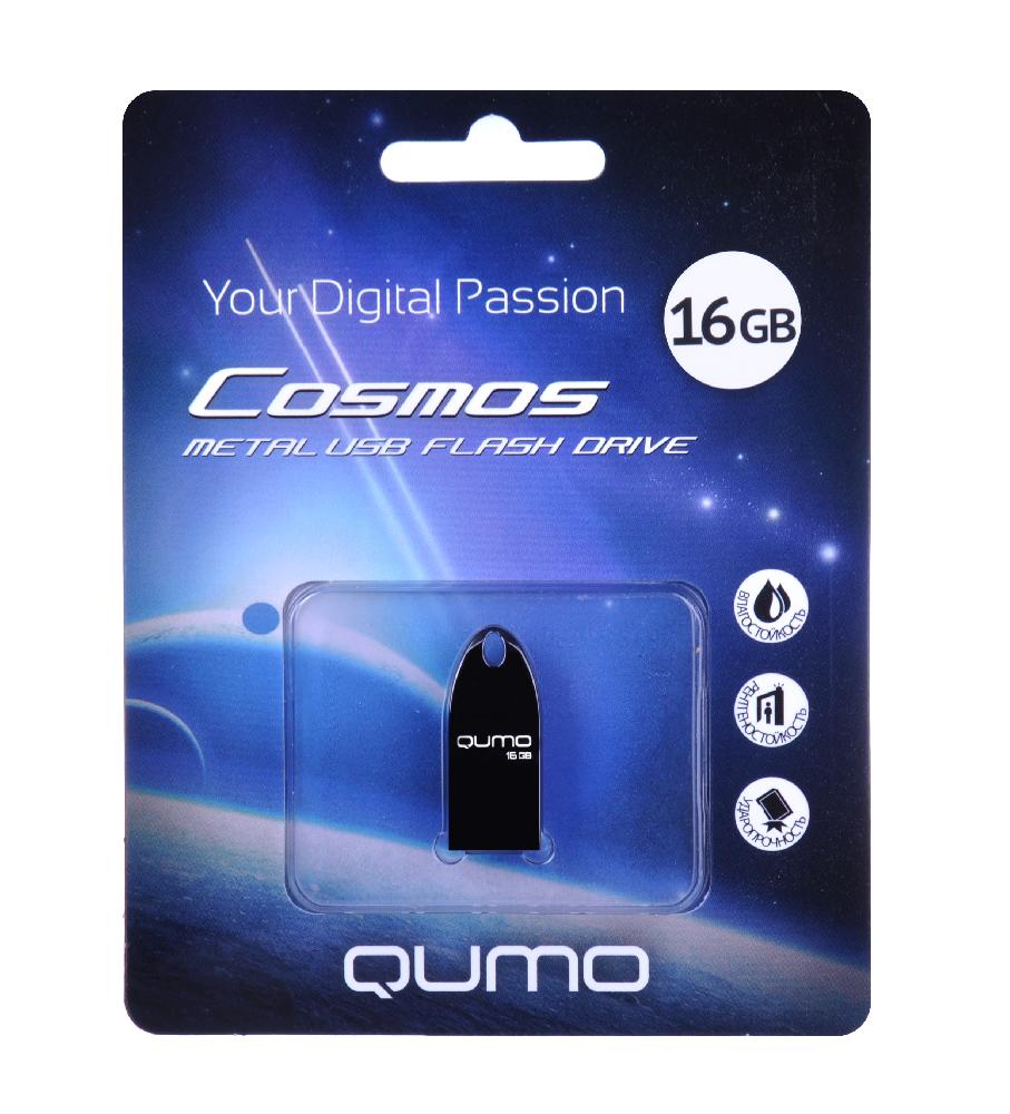 Флешка QUMO Cosmo (16GB) Dark
Флешка QUMO Cosmo (16GB) Dark
