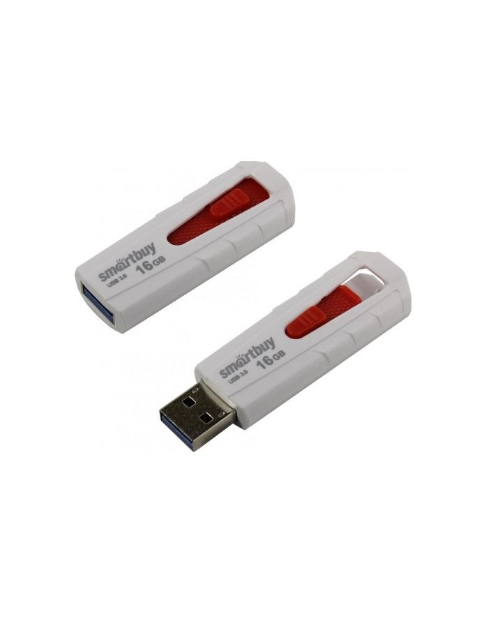 Флешка SmartBuy Iron White-Red 16Gb (SB16GBIR-W3)
Флешка SmartBuy Iron White-Red 16Gb (SB16GBIR-W3)