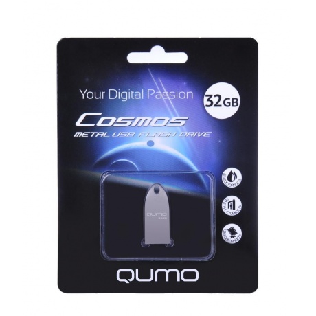Флешка QUMO USB 2.0 32GB Cosmos QM32GUD-Cos
Флешка QUMO USB 2.0 32GB Cosmos QM32GUD-Cos