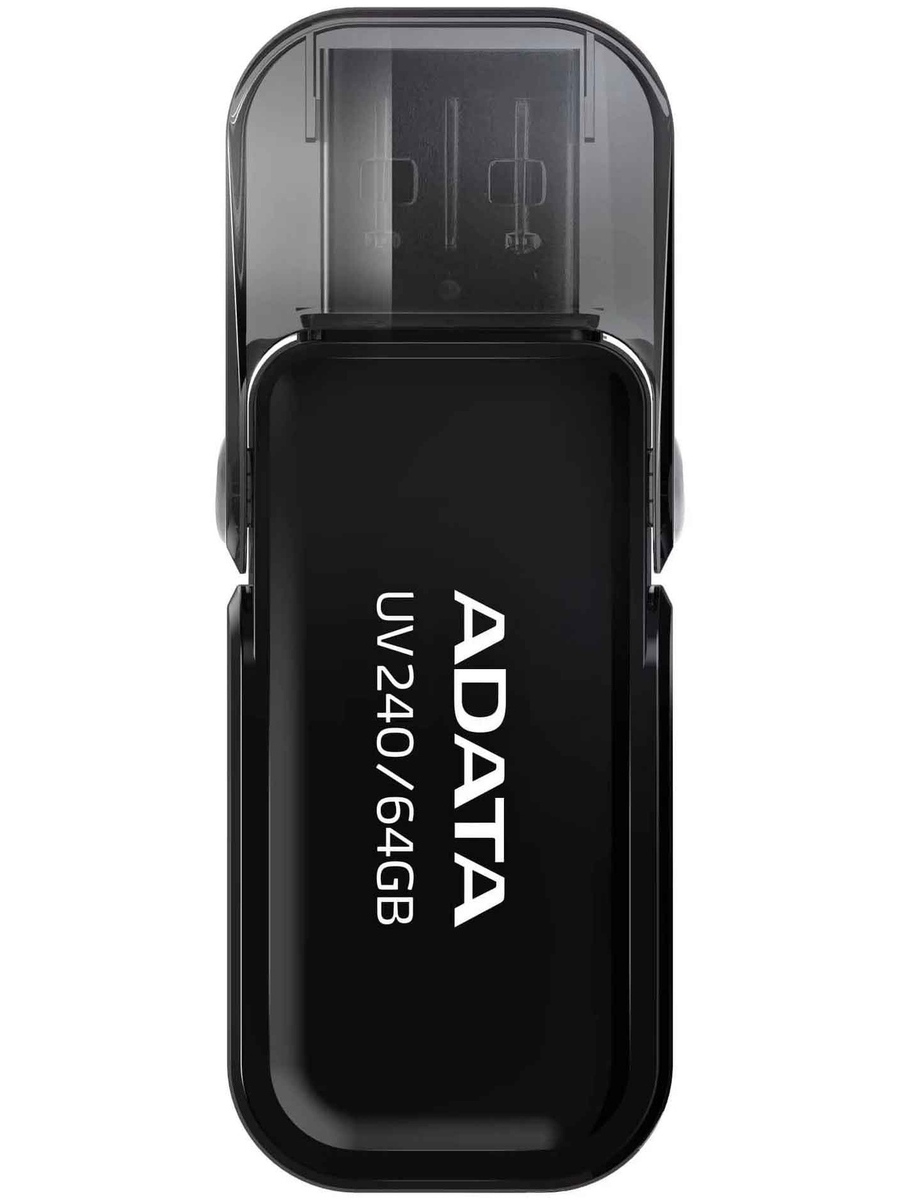 Флешка 64GB ADATA UV240, USB 2.0, Черный AUV240-64G-RBK
Флешка 64GB ADATA UV240, USB 2.0, Черный AUV240-64G-RBK