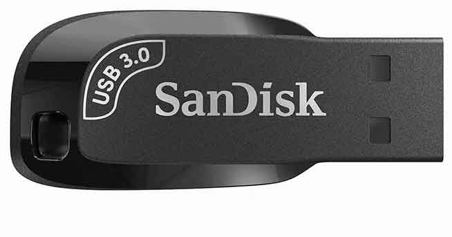Флешка SanDisk 64Gb Ultra Shift USB3.0 Black (SDCZ410-064G-G46)
Флешка SanDisk 64Gb Ultra Shift USB3.0 Black (SDCZ410-064G-G46)