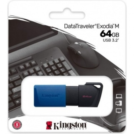 Флешка Kingston DataTraveler Exodia M 64GB (DTXM/64GB)
Флешка Kingston DataTraveler Exodia M 64GB (DTXM/64GB)