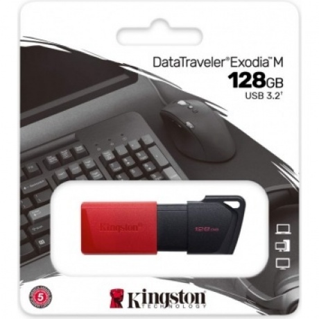 Флешка Kingston DataTraveler Exodia M 128Gb DTXM/128GB USB3.0 черный/черный
Флешка Kingston DataTraveler Exodia M 128Gb DTXM/128GB USB3.0 черный/черный