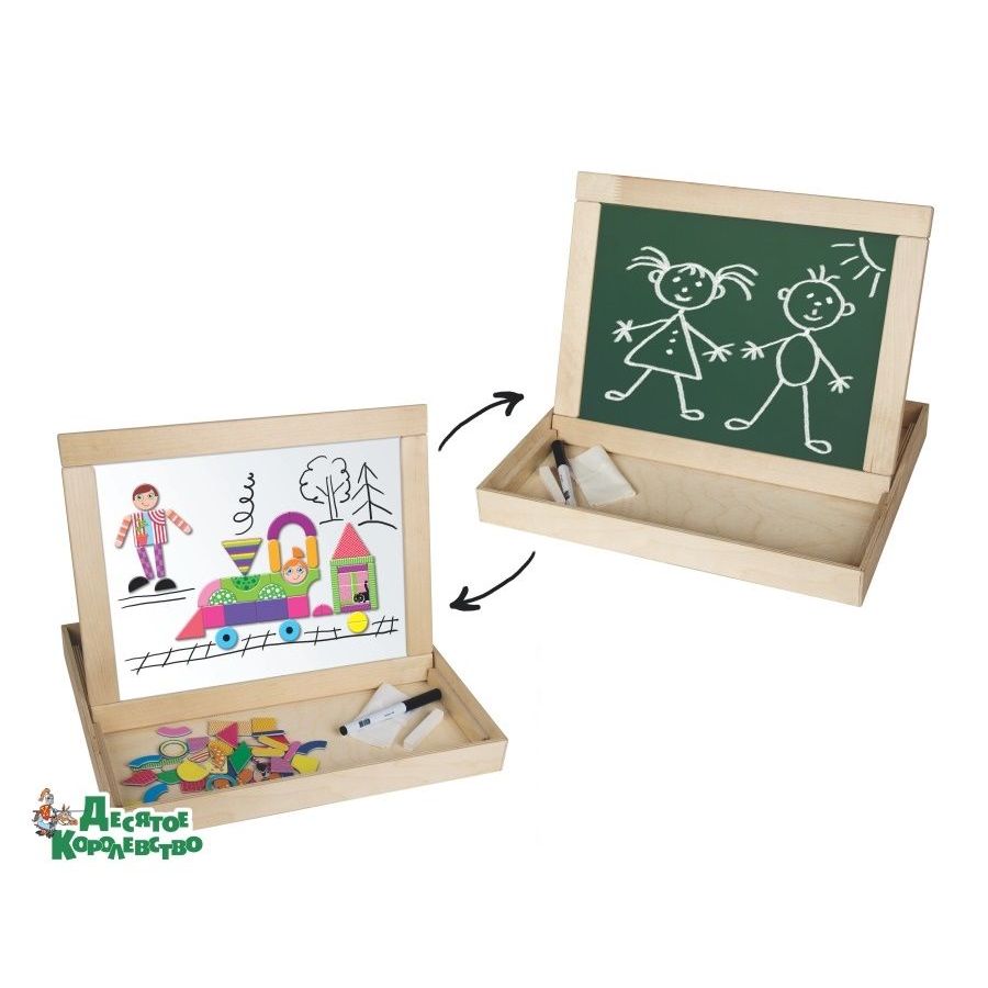 Доска ДЕСЯТОЕ КОРОЛЕВСТВО 02080 Магнитно-маркерная с поддоном и магнитной мозаикой (84эл.) неокрашенная
Доска ДЕСЯТОЕ КОРОЛЕВСТВО 02080 Магнитно-маркерная с поддоном и магнитной мозаикой (84эл.) неокрашенная