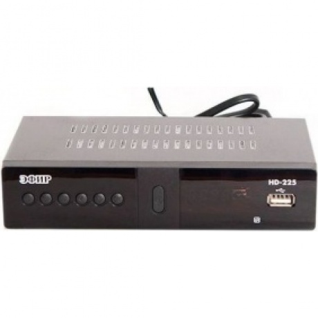 TV-тюнер DVB-T2 Сигнал Эфир HD-225, черный
TV-тюнер DVB-T2 Сигнал Эфир HD-225, черный
