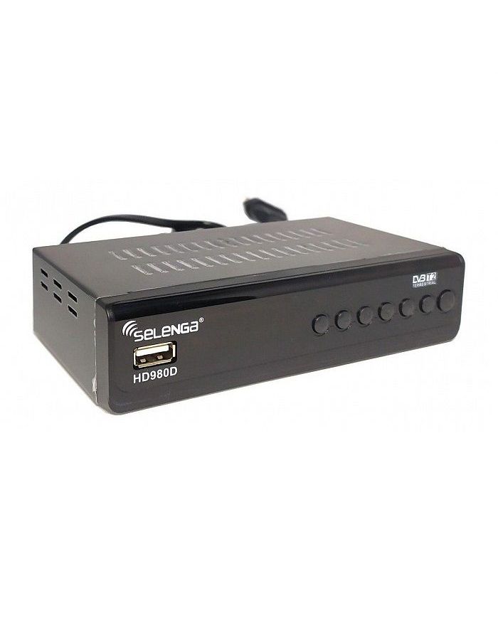 TV-тюнер DVB-T2 Selenga HD980D
TV-тюнер DVB-T2 Selenga HD980D