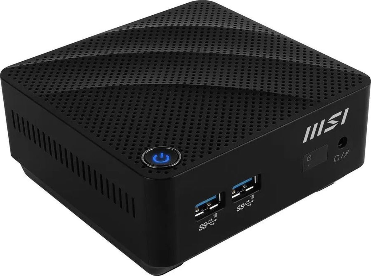 Неттоп MSI Cubi N JSL slim black
Неттоп MSI Cubi N JSL slim black