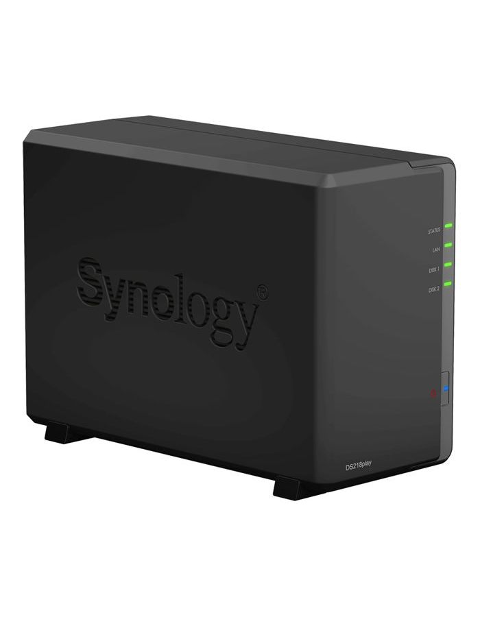 Сетевое хранилище NAS Synology DS218PLAY
Сетевое хранилище NAS Synology DS218PLAY