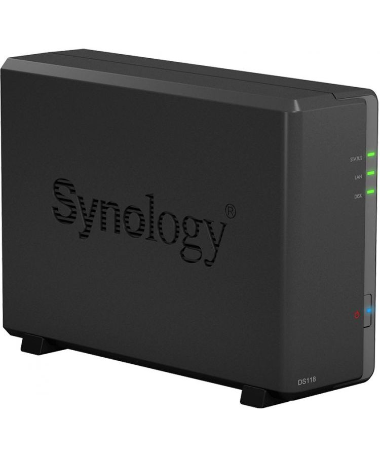 Сетевое хранилище Synology 1BAY NO HDD DS118
Сетевое хранилище Synology 1BAY NO HDD DS118