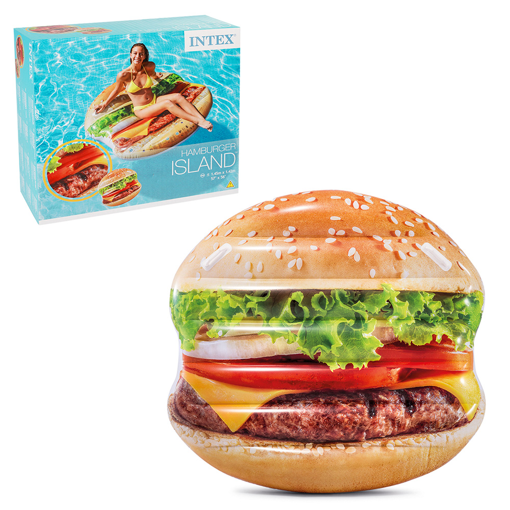 Надувной плот Intex Гамбургер 58780
Надувной плот Intex Гамбургер 58780