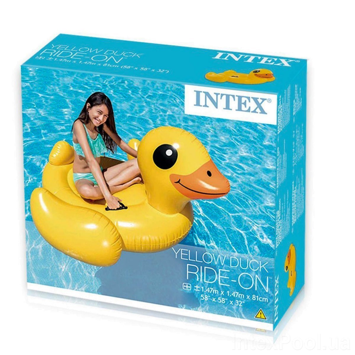 Надувной плот Intex Уточка 147x147x81 см 57556
Надувной плот Intex Уточка 147x147x81 см 57556