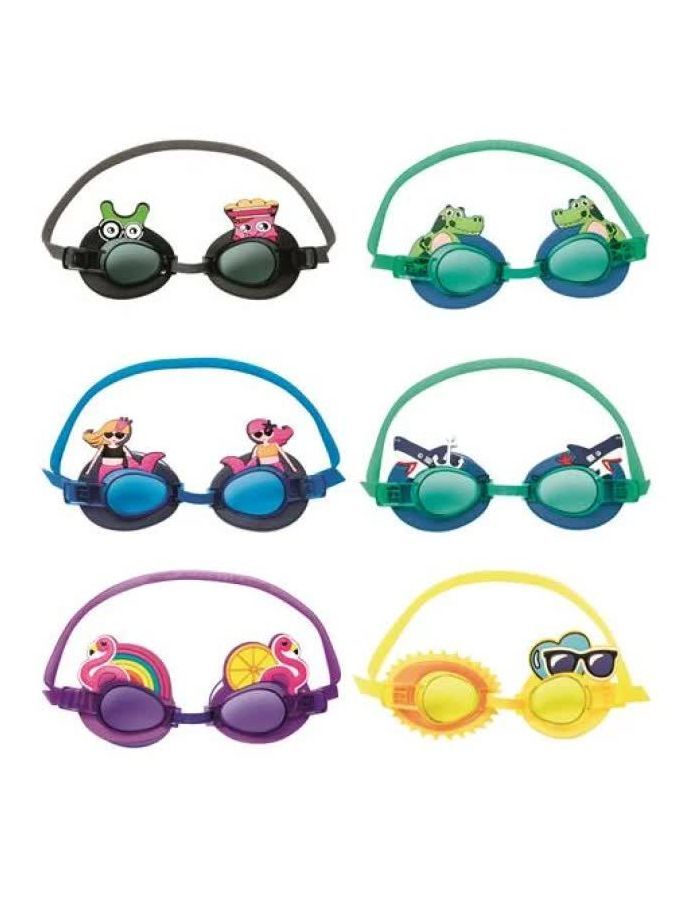 Очки для плавания детские BestWay 21079, Мультиколор
Очки для плавания детские BestWay 21079, Мультиколор