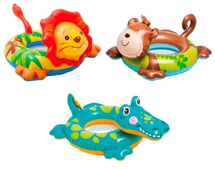 Надувной круг Intex Любимые животные 58221, Мультицвет
Надувной круг Intex Любимые животные 58221, Мультицвет