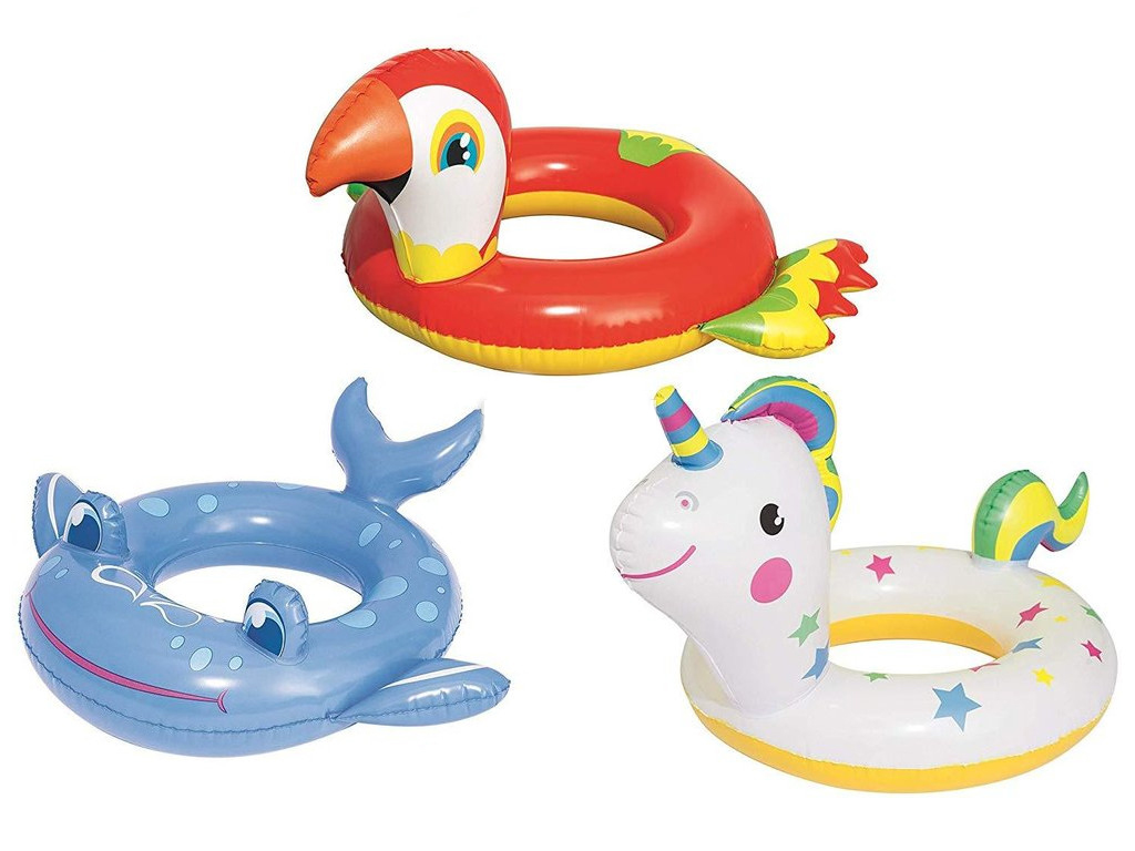 Надувной круг BestWay Животные 36128, Мультицвет
Надувной круг BestWay Животные 36128, Мультицвет