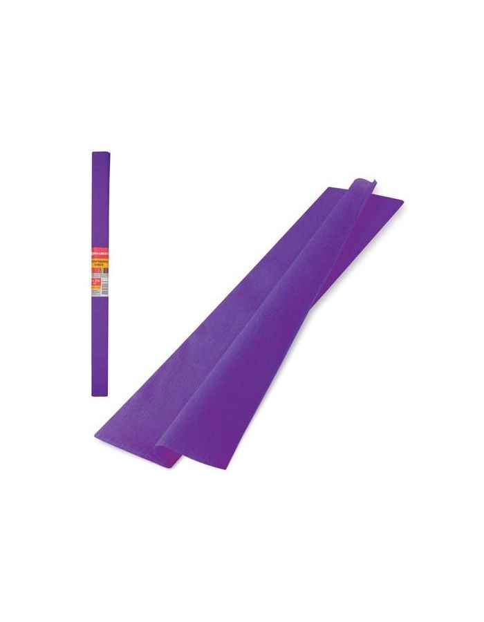 Цветная бумага крепированная плотная, растяжение до 45%, 32 г/м2, BRAUBERG, рулон, фиолетовая, 50х250 см, 126533, (10 шт.)
Цветная бумага крепированная плотная, растяжение до 45%, 32 г/м2, BRAUBERG, рулон, фиолетовая, 50х250 см, 126533, (10 шт.)