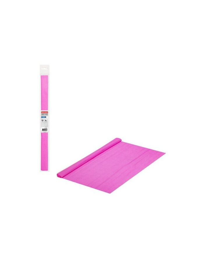 112527, Бумага гофрированная (креповая) ПЛОТНАЯ, 32 г/м2, ярко-розовая, 50х250 см, в рулоне, BRAUBERG, 112527
112527, Бумага гофрированная (креповая) ПЛОТНАЯ, 32 г/м2, ярко-розовая, 50х250 см, в рулоне, BRAUBERG, 112527