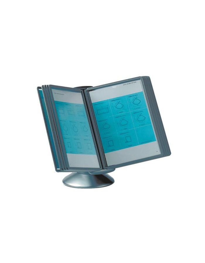 Демосистема настольная на 10 панелей, с 10 серыми панелями,вращающаяся,DURABLE (Германия) SHERPA motion, 5587-37
Демосистема настольная на 10 панелей, с 10 серыми панелями,вращающаяся,DURABLE (Германия) SHERPA motion, 5587-37