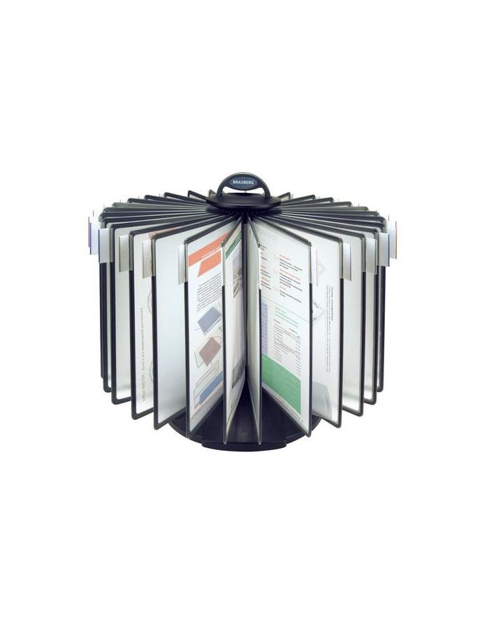 Демосистема настольная на 30 панелей, с 30 серыми панелями А4, вращающаяся, BRAUBERG, 231237
Демосистема настольная на 30 панелей, с 30 серыми панелями А4, вращающаяся, BRAUBERG, 231237