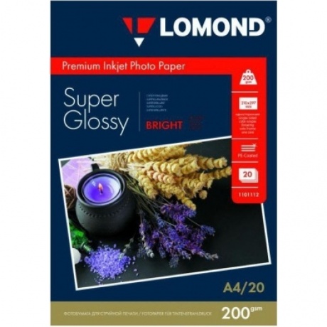 Бумага Lomond 1101112 A4/200г/м2/20л./белый высокоглянцевое для струйной печати
Бумага Lomond 1101112 A4/200г/м2/20л./белый высокоглянцевое для струйной печати