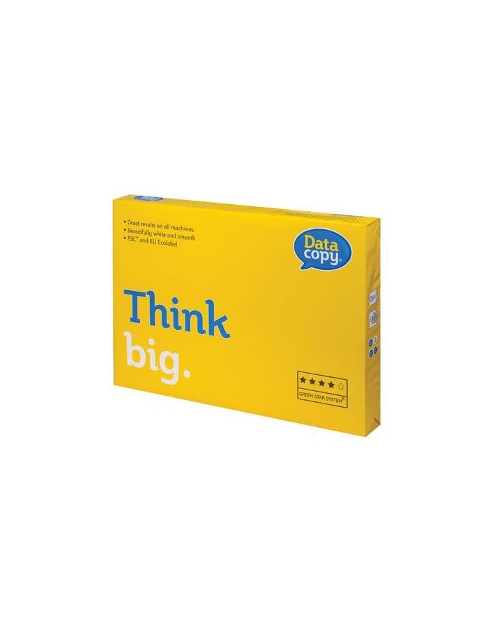 Бумага офисная А3, класс A+, DATA COPY, 80 г/м2, 500 л., Германия, белизна 170% (CIE), 521840
Бумага офисная А3, класс A+, DATA COPY, 80 г/м2, 500 л., Германия, белизна 170% (CIE), 521840