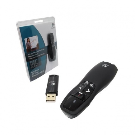 Презентер (пульт ДУ) LOGITECH Presenter R400, радиус действия 15 м, цвет черный, 910-001356
Презентер (пульт ДУ) LOGITECH Presenter R400, радиус действия 15 м, цвет черный, 910-001356