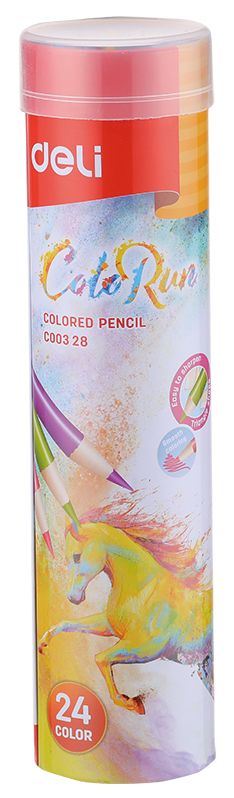 Карандаши цветные Deli ColoRun 24 цвета EC00328 (12 шт. в уп-ке)
Карандаши цветные Deli ColoRun 24 цвета EC00328 (12 шт. в уп-ке)