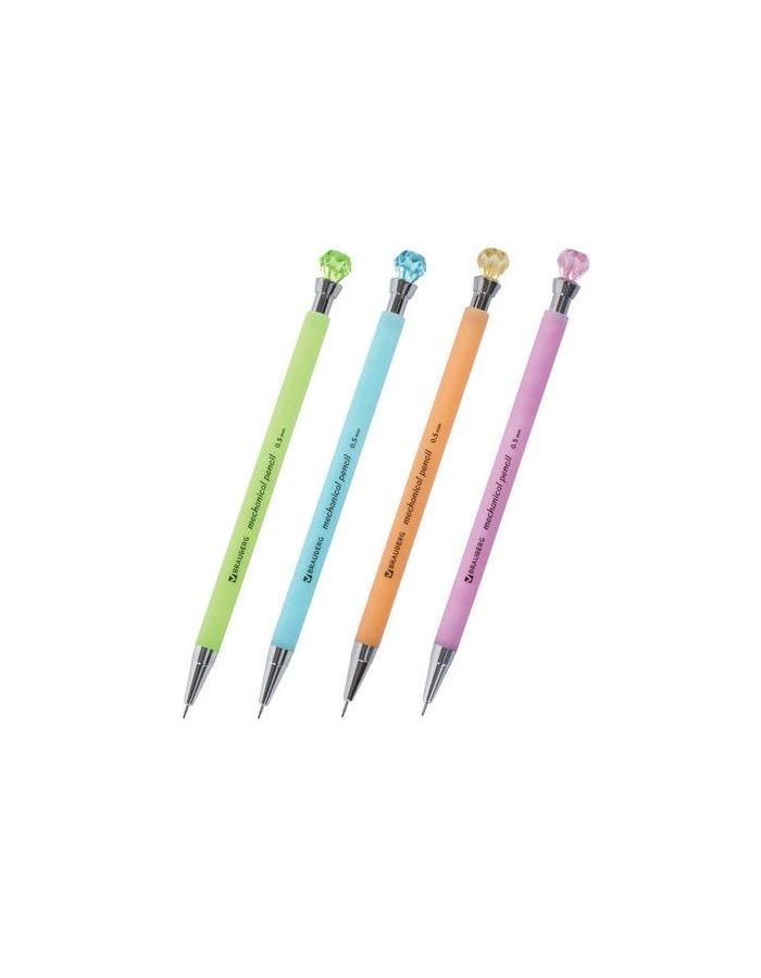 Карандаш механический BRAUBERG Diamond, корпус ассорти, хромированные детали, 0,5 мм, 181416, (48 шт.)
Карандаш механический BRAUBERG Diamond, корпус ассорти, хромированные детали, 0,5 мм, 181416, (48 шт.)