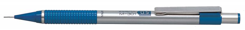 Карандаш механический Zebra M-301-BL (10 шт. в уп-ке)
Карандаш механический Zebra M-301-BL (10 шт. в уп-ке)