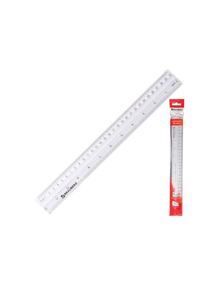 Линейка пластиковая 30 см, BRAUBERG, с держателем, прозрачная, европодвес, 210303, (12 шт.)
Линейка пластиковая 30 см, BRAUBERG, с держателем, прозрачная, европодвес, 210303, (12 шт.)